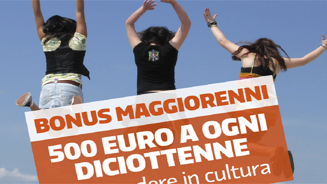 Hai 18 anni? Scopri come richiedere il tuo bonus cultura di 500€  (26/10/2016) - News - Mondadori Store