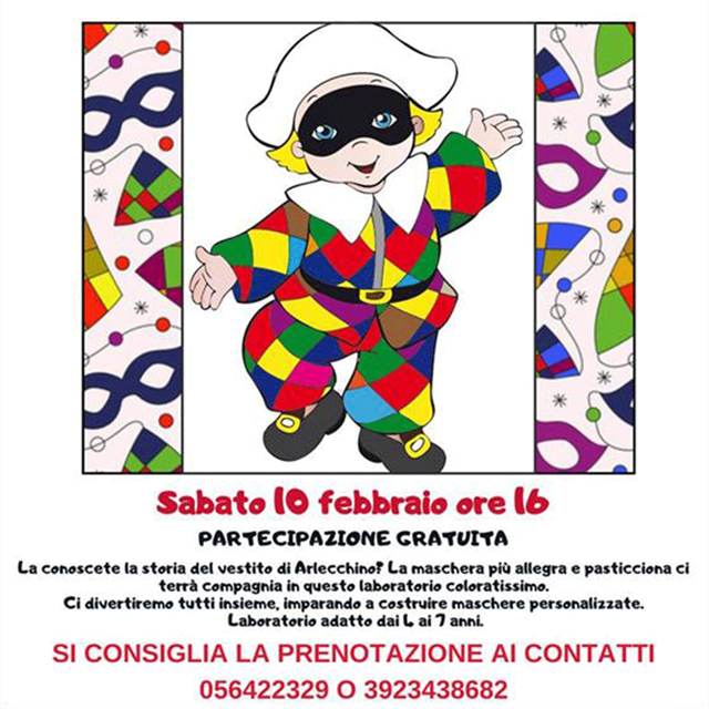 Laboratorio di Carnevale per bambini »